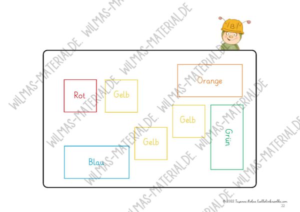 Lego Duplo Vorlagen zum Ausdrucken Download PDF Bauen mit Ben Bauwurm Wilma Wochenwurm Bausteine Montessori Bauanleitung Kleinkinder Kita Kindergarten Seite 22