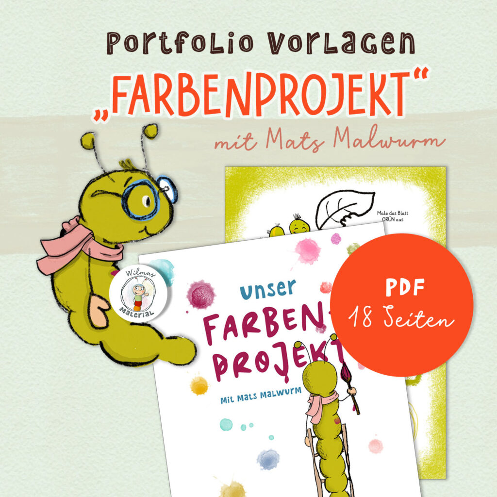 Kreatives Portfolio in Kindergarten und Kita (mit Freebie)