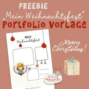 Kostenlose Portfolio Vorlage Weihnachten kostenlos Ausdrucken Weihnachten Wilmas Material Wilma Wochenwurm