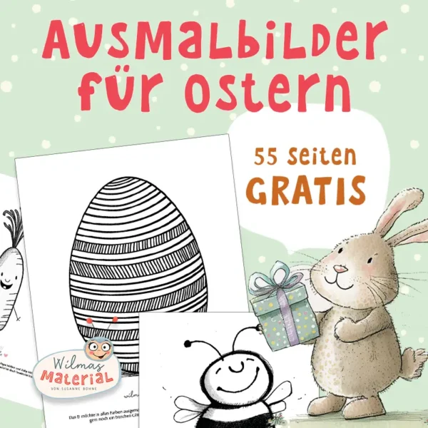 Die Magie des Malens: Ostern-Ausmalbilder für kleine Künstler