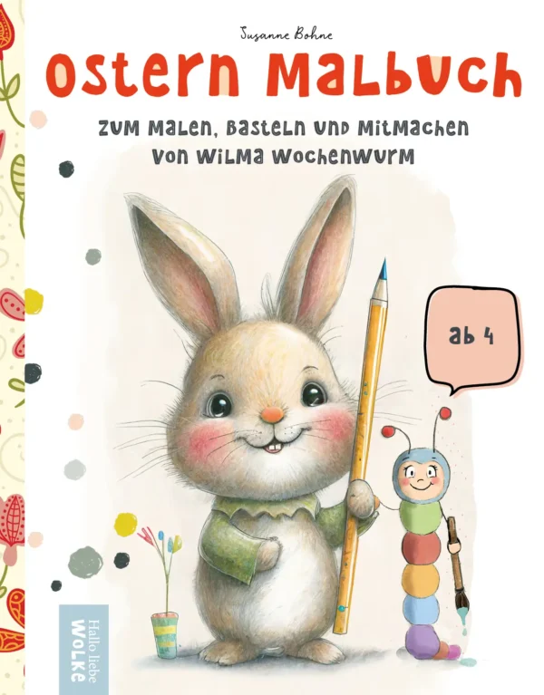 Ostern Malbuch Ausmalbilder Ostern von Wilma Wochenwurm