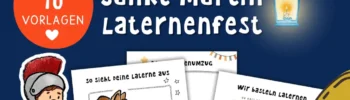 Sankt Martin Kindergarten Portfolio Vorlagen von Wilmas Material