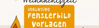 Klanggeschichte Weihnachtszeit Klangtheater Kerzen Ausmalbilder Fensterbilder Wilma Wochenwurm Wilmas Material