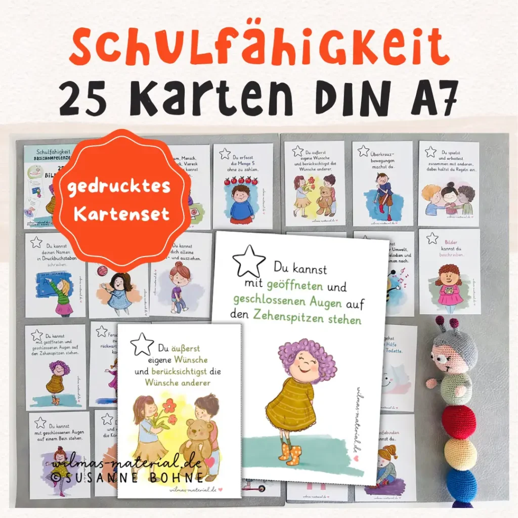 Basiskompetenzen Einschulungstest Schulreifeprüfung Vorschule Vorbereitung Schulfähigkeit