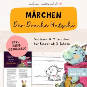 Die Geschichte vom Drachen Hatschi - Wilma Wochenwurm