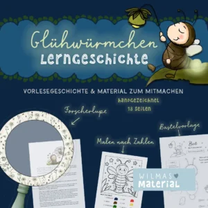 Glühwürmchen basteln Kita: Material & Geschichte (PDF)